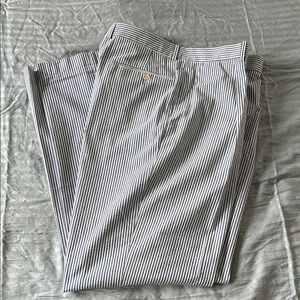The J. Peterman Company Seersucker Trousers